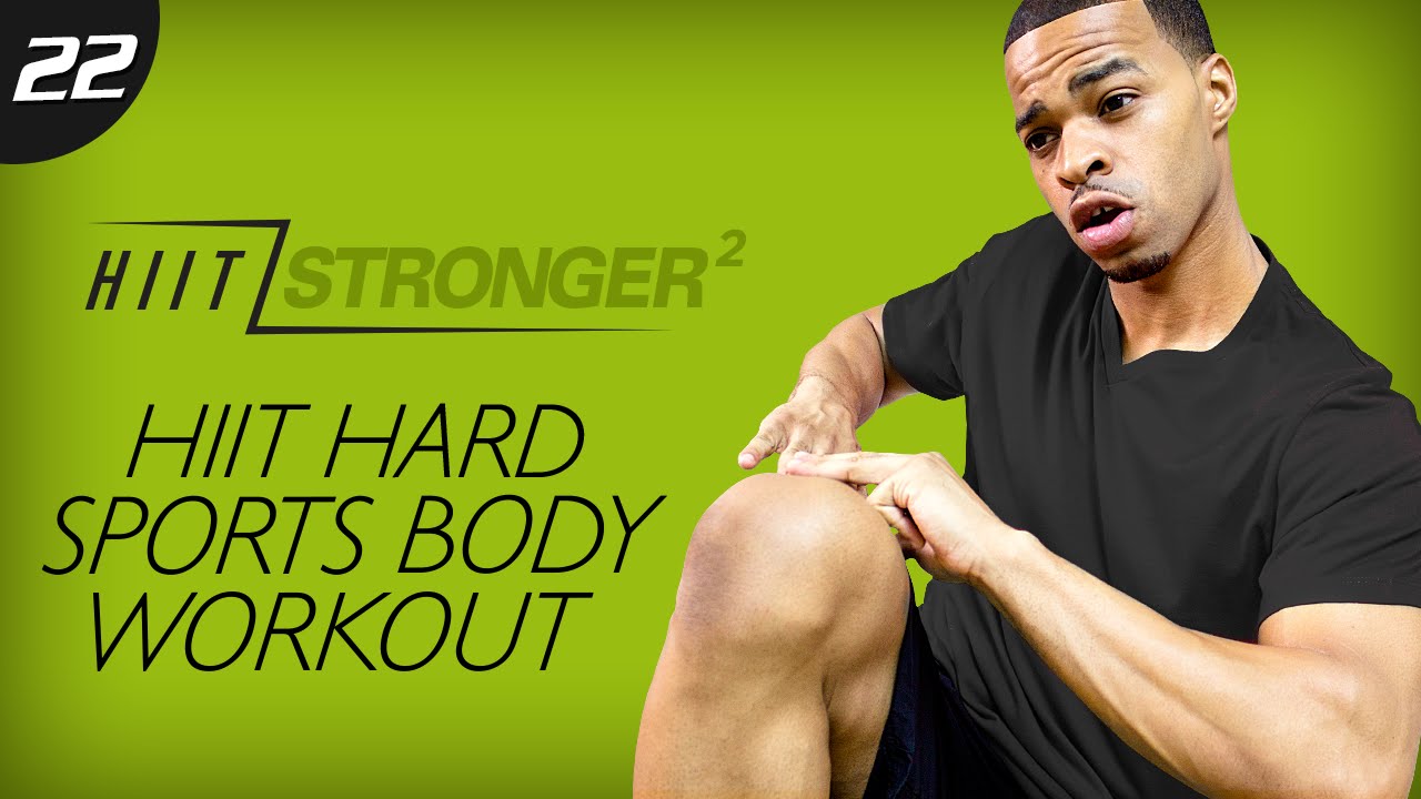 22 - 35 Minute HIIT Sports Themed Cardio Workout