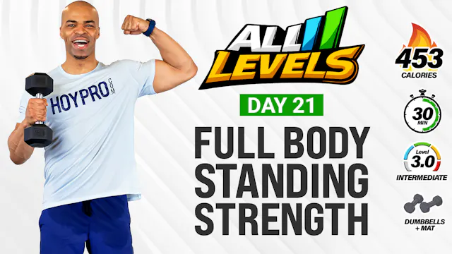 30 Minute Standing Full Body Strength...