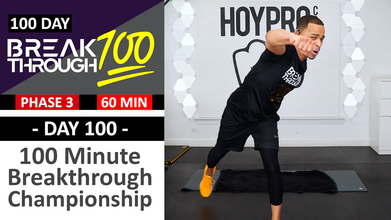 #100 - 100 Minute Breakthrough 100 Championship Workout ...