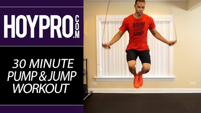 018 - 30 Minute Cardio HIIT, Pump & Jump Rope Workout