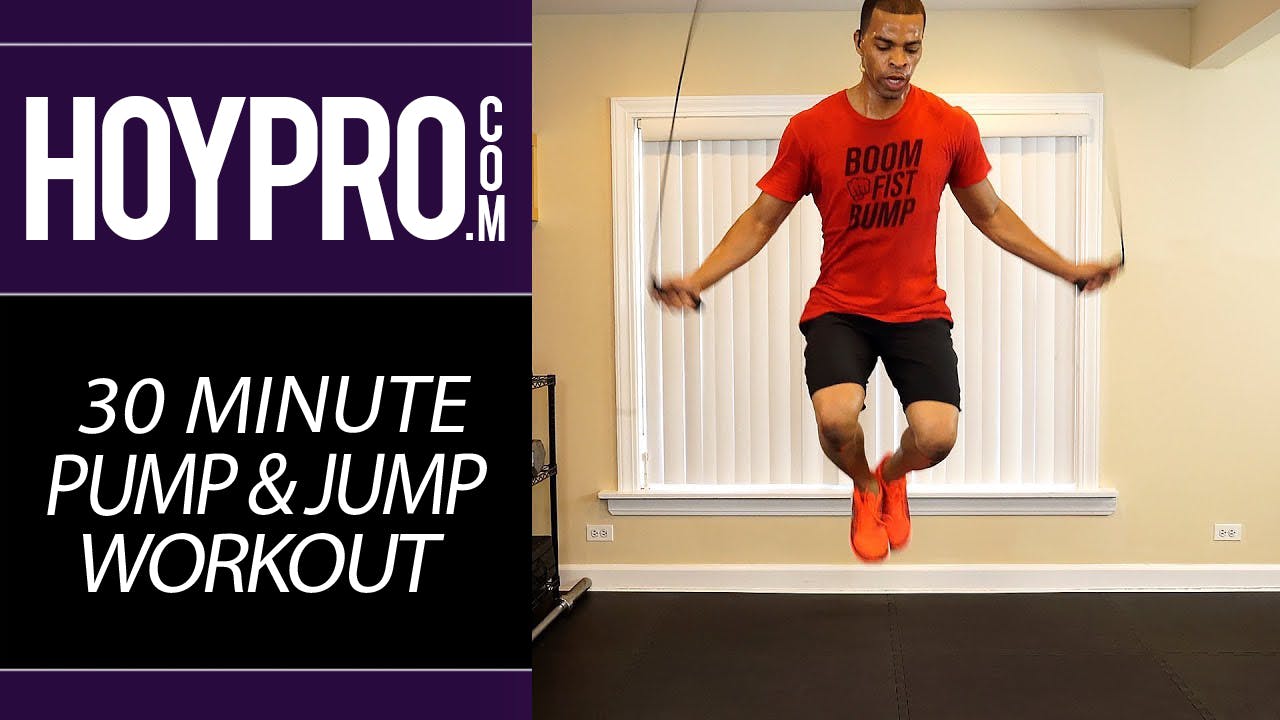 018 - 30 Minute Cardio HIIT, Pump & Jump Rope Workout - Millionaire Hoy Pro