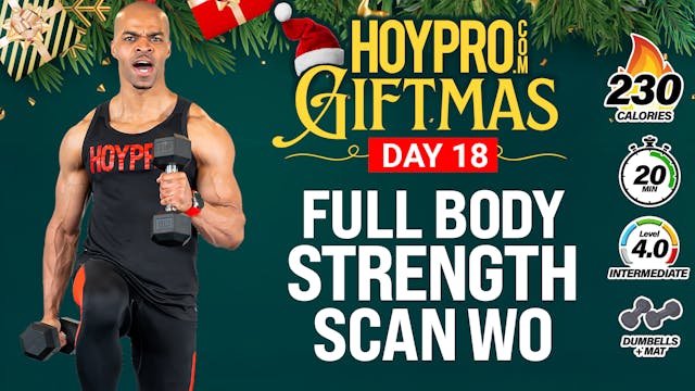 20 Minute Full Body Dumbbell Strength...