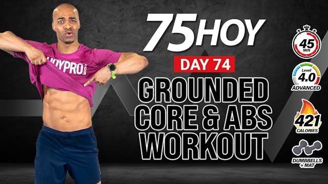 45 Minute Mat-Only Abs & Core Strengt...