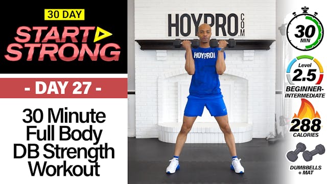 30 Minute Beginner ABAB Strength Dril...