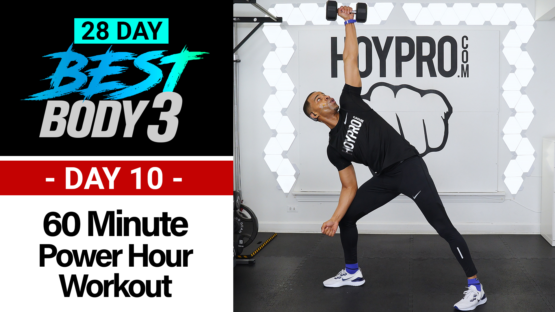 60 Minute Power Hour HIIT & Strength Workout - Best Body #10