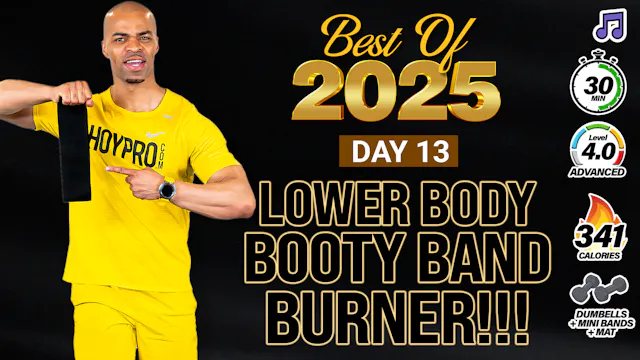 30 Minute Lower Body Booty Band Burne...