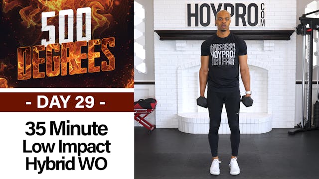 35 Minute Low Impact Hybrid Workout +...