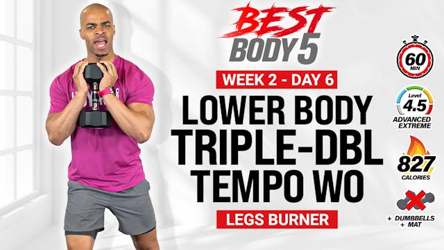 60 Minute Triple-Double Tempo Upper B...