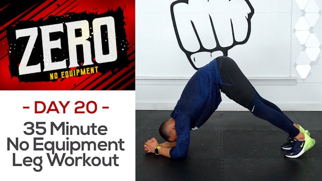 35 Minute No Equipment Lower Body Wor...