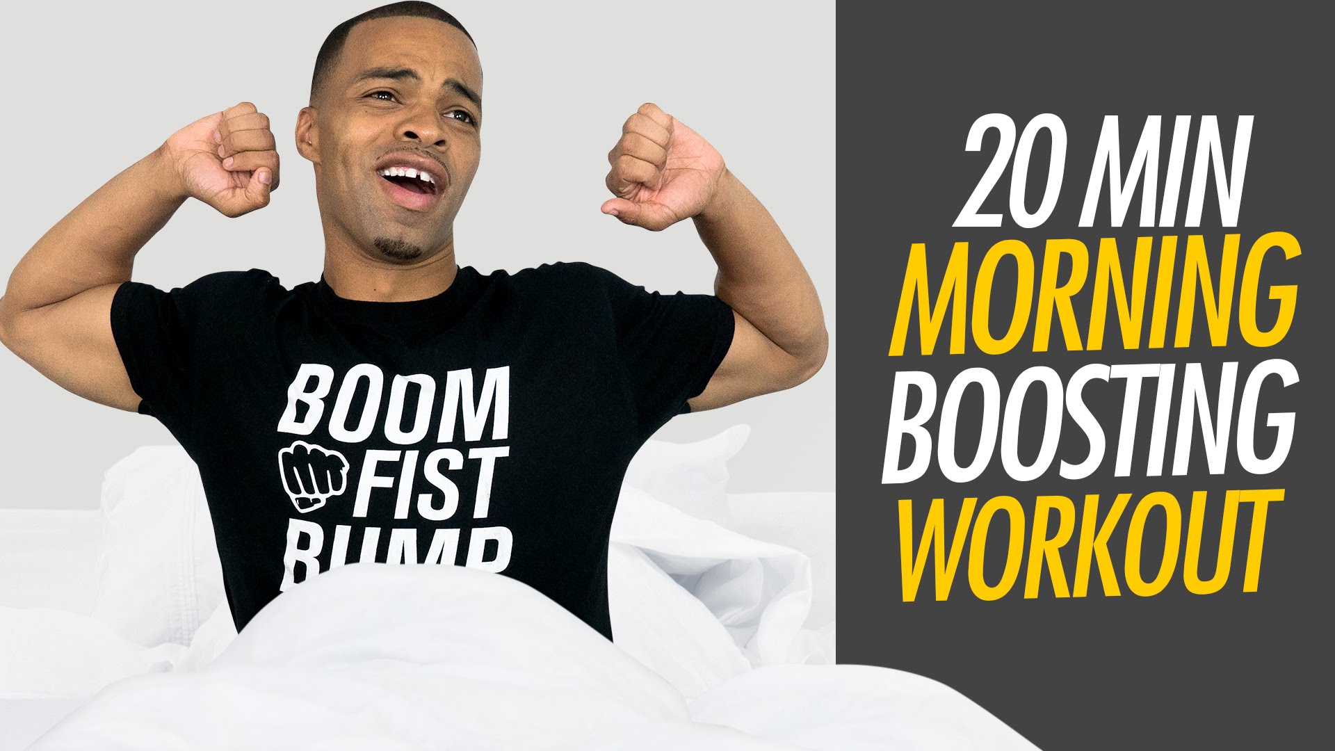 20 Minute Quick Morning Boosting HIIT Workout to Burn Fat