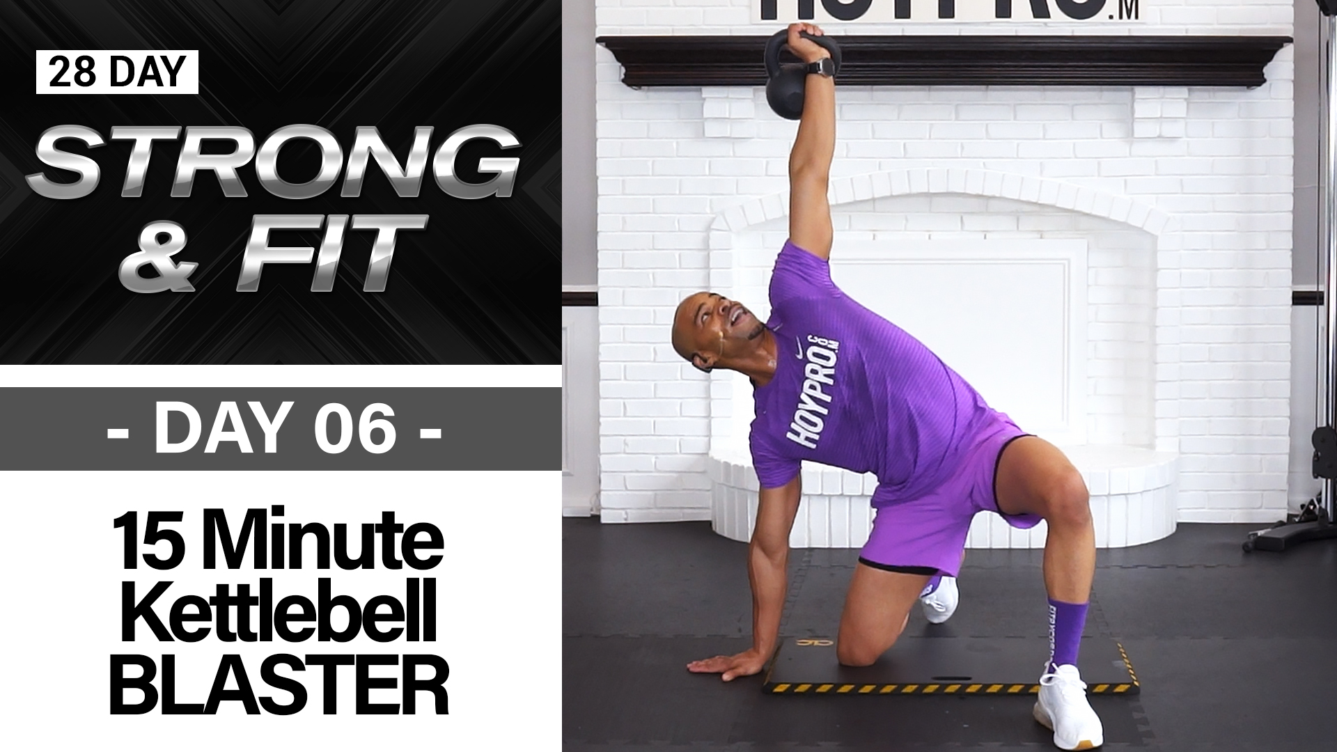 15 Minute Kettlebell Body BLASTER - STRONGAF #06