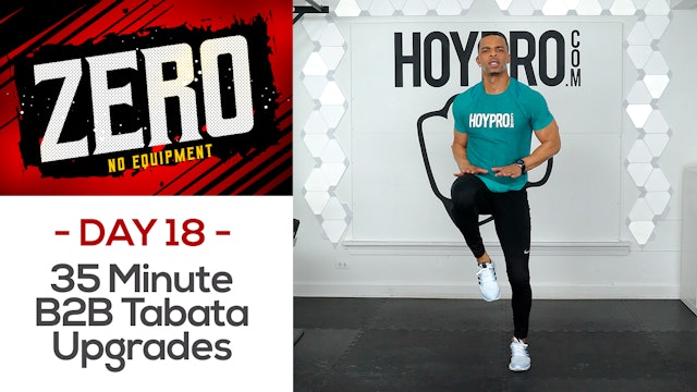 35 Minute Back to Back Tabata UPGRADES - ZERO #18