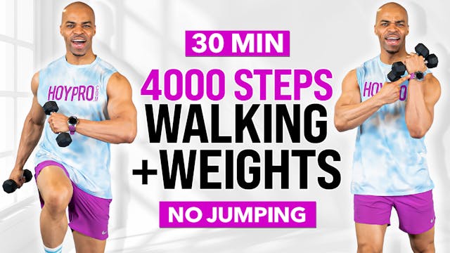 30 Minute 4000 Steps Walking Workout ...