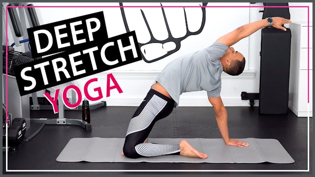 35 Minute Total Body Deep Yoga Stretch