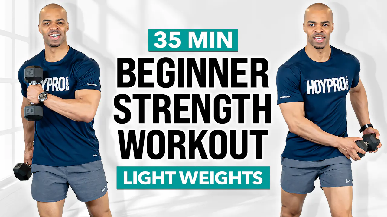 35 Minute Beginner Hi-Low Abs Full Body Strength Workout - Millionaire ...