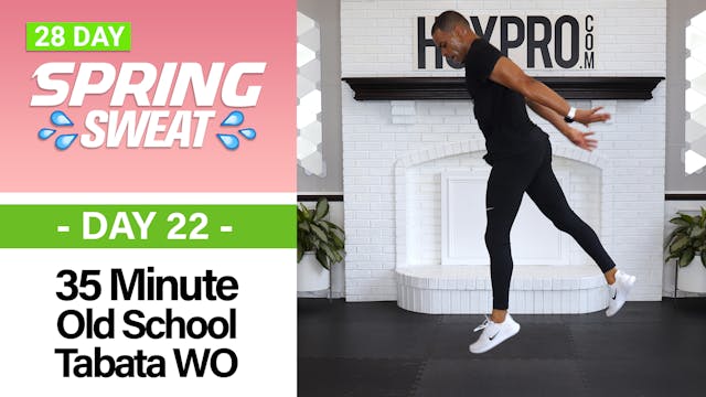 30 Minute Spring Sweat #22