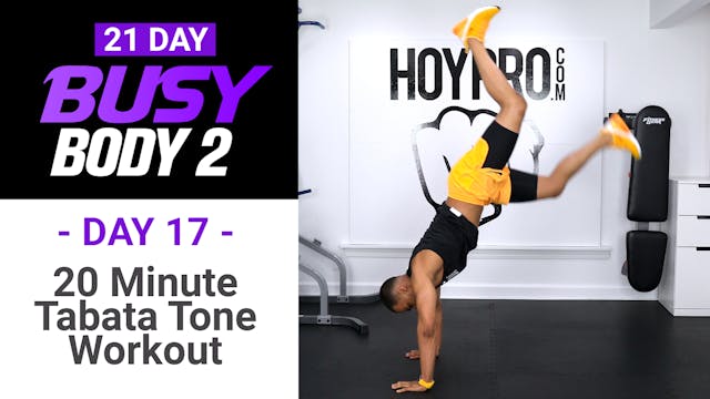 20 Minute Tabata Tone HIIT Workout - ...