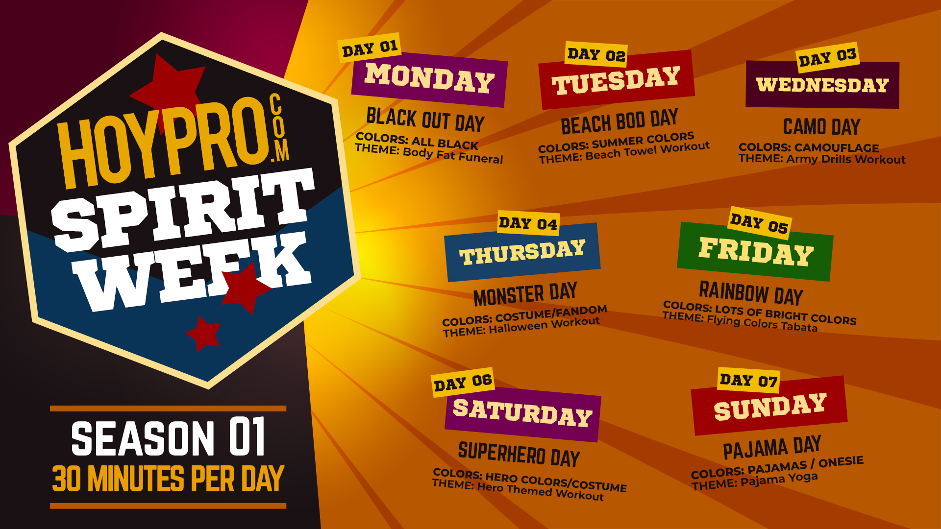 HoyPRO Spirit Week - Season 01