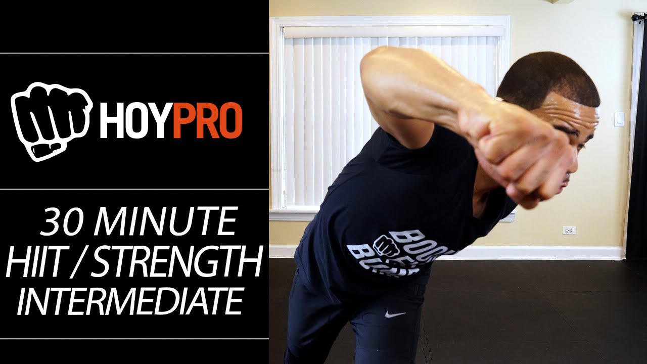 30 Minute Intermediate HIIT & Strength Workout