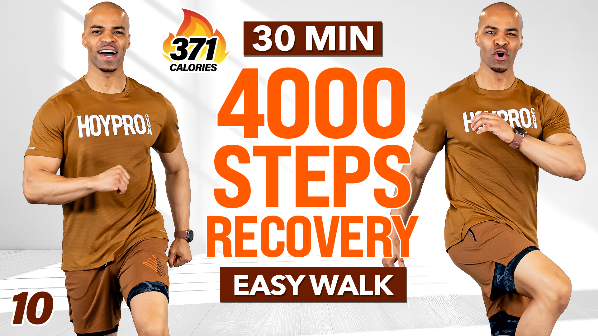 30 Minute Easy Walking Cardio Workout (4000 Steps) - WALK #10