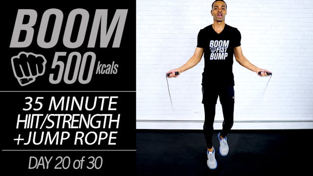 BOOM #20 - 35 Minute Cardio HIIT, Str...