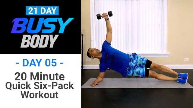 20 Minute Dumbbell Abs Workout - Busy Body #05