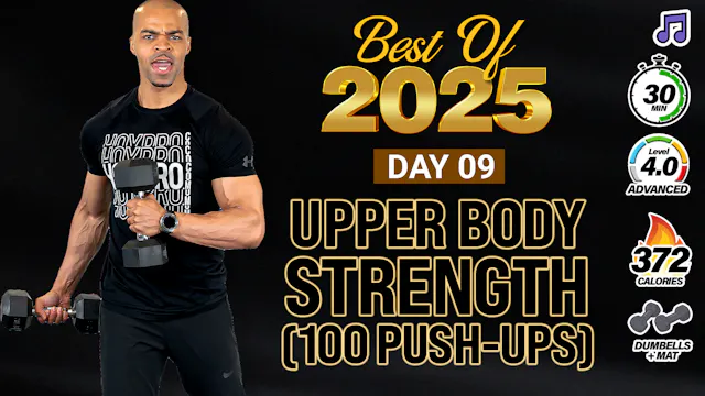 30 Minute Upper Body Push & Pull (100...