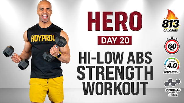 60 Minute Hi-Low Abs Full Body Streng...