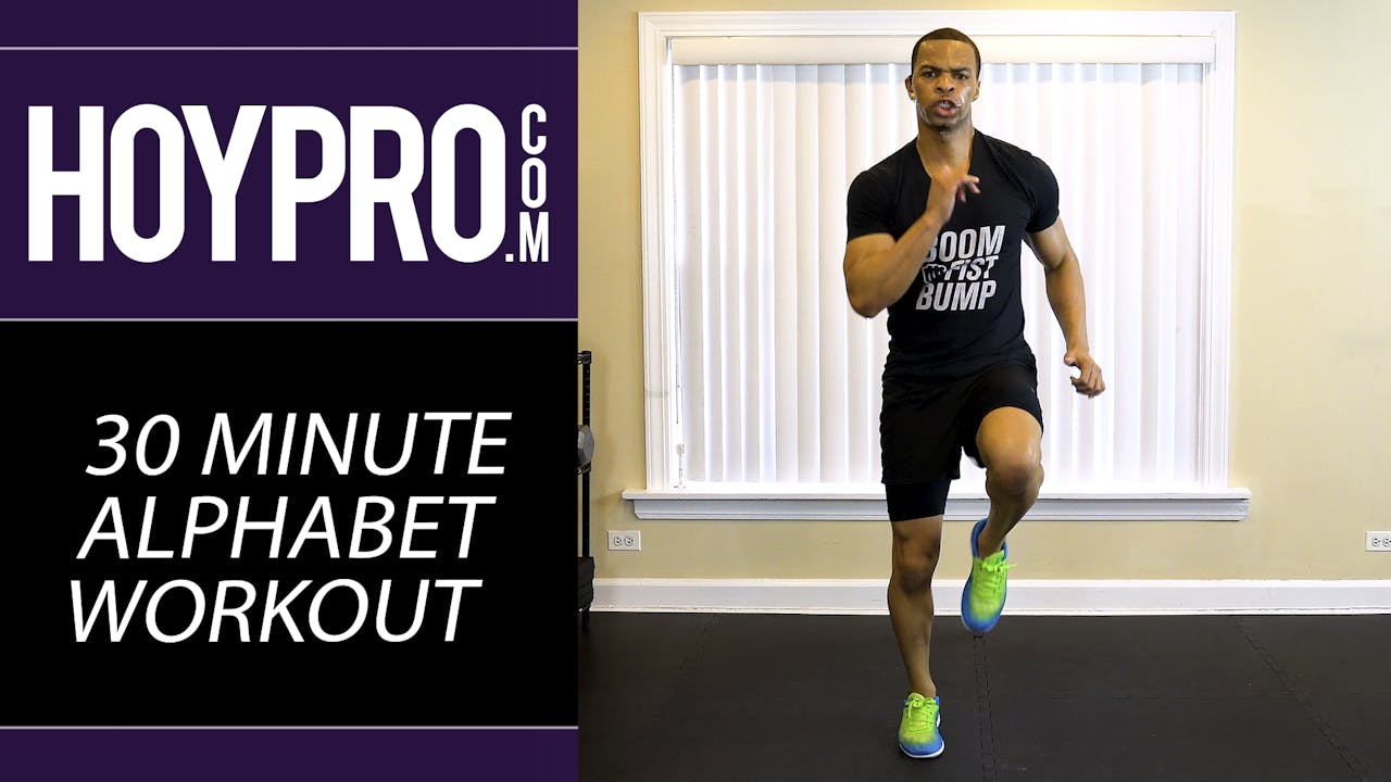 30 Minute A-Z Alphabet Themed HIIT Workout - Millionaire Hoy Pro