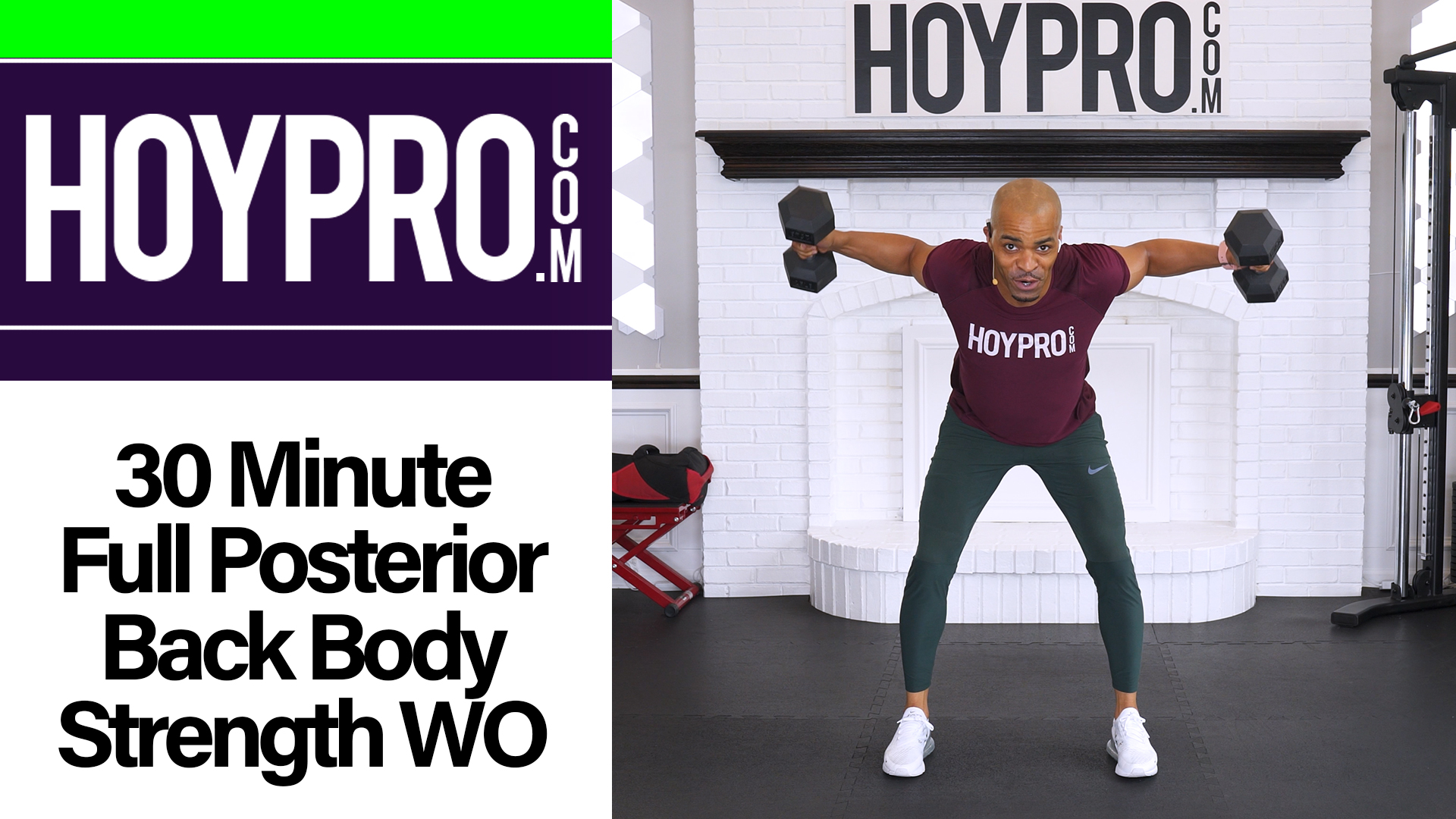 30 Minute FULL Posterior Back Body Strength Workout