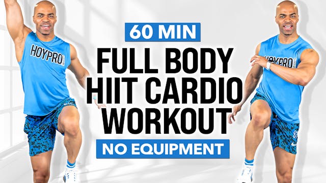 60 Minute Intermediate Full Body HIIT...