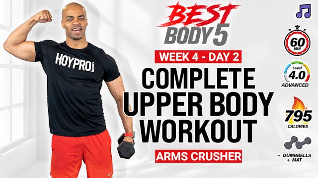 60 Minute Complete Upper Body Strengt...