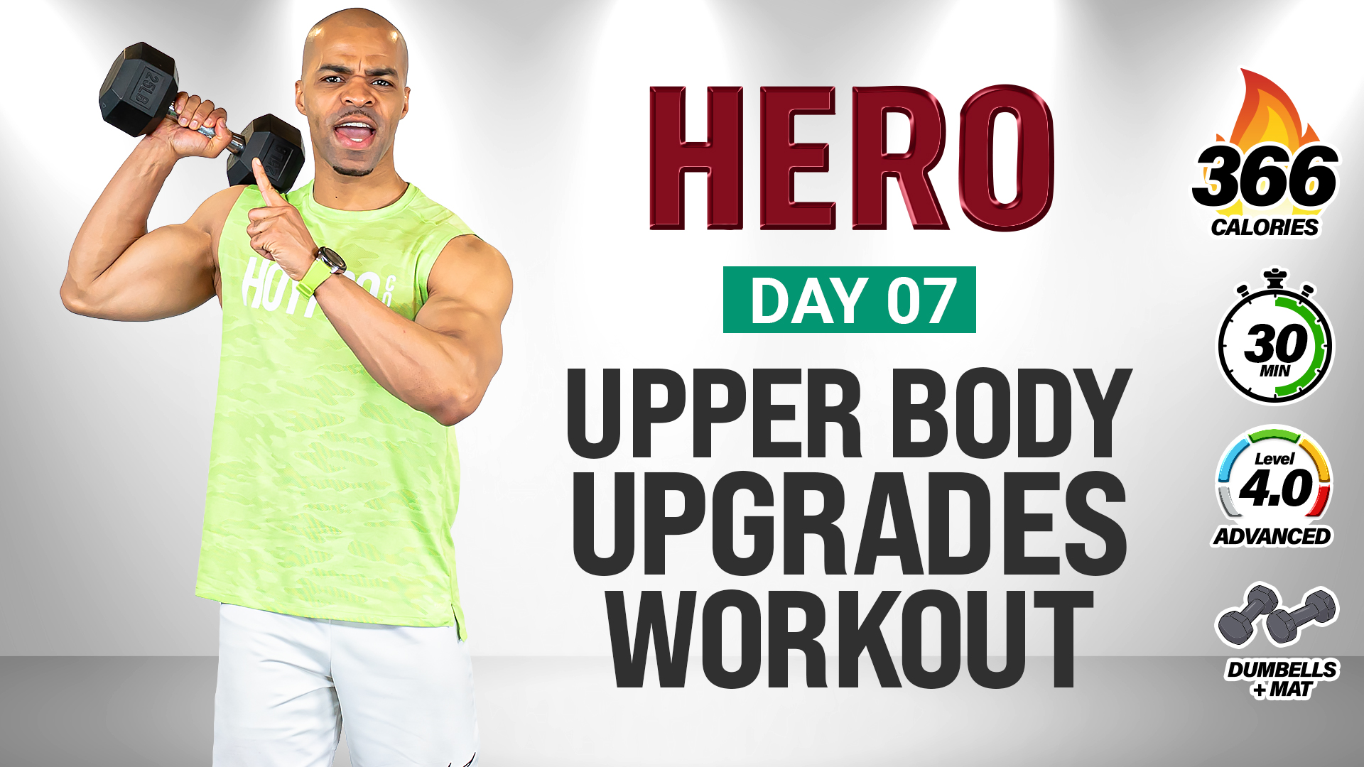 30 Minute Complete Upper Body ABAB Upgrades - HERO #007