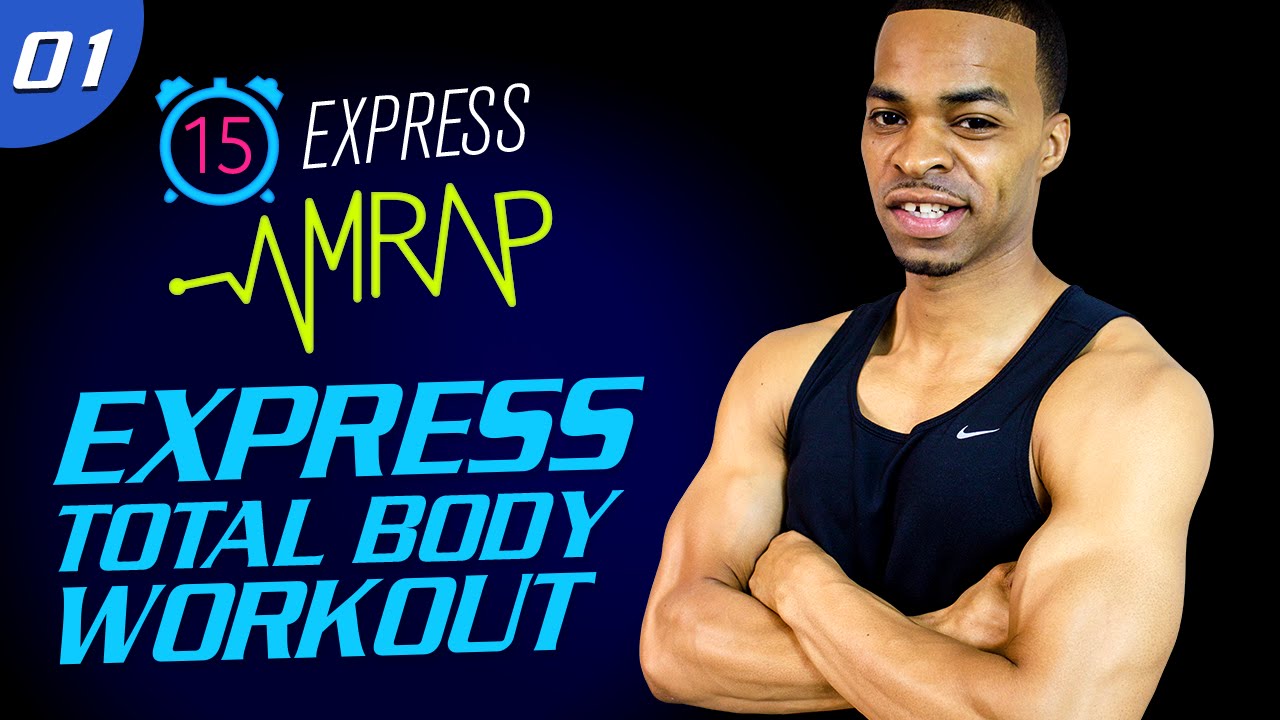 AMRAP #01: 15 Minute Quick Total Body HIIT Workout