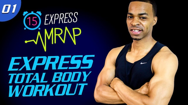 AMRAP #01: 15 Minute Quick Total Body HIIT Workout