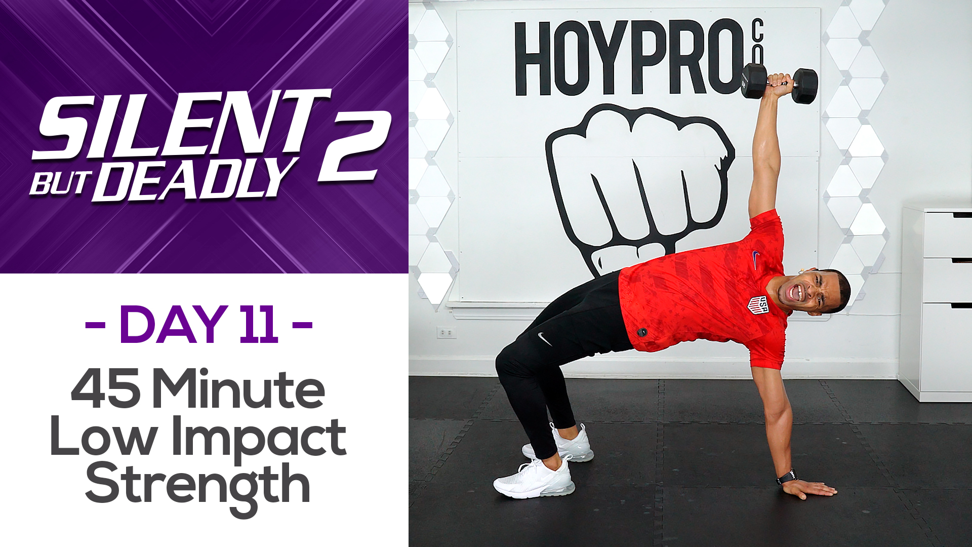 45 Minute Full Body Low Impact Strength Workout - SBD2 #11