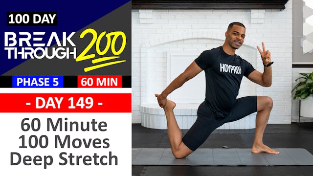 #149 - 60 Minute 100 Moves Deep Yoga ...