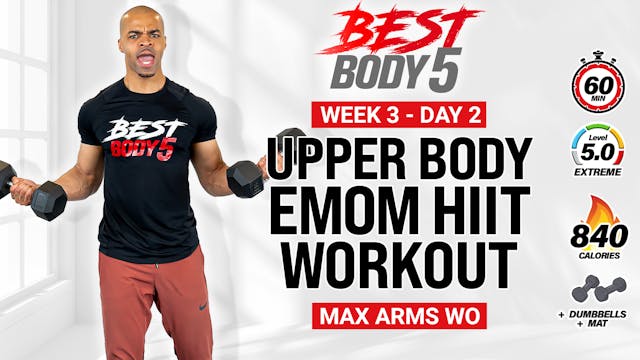 60 Minute Upper Body EMOM Strength Wo...