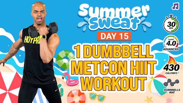 30 Minute One Dumbbell Full Body METC...