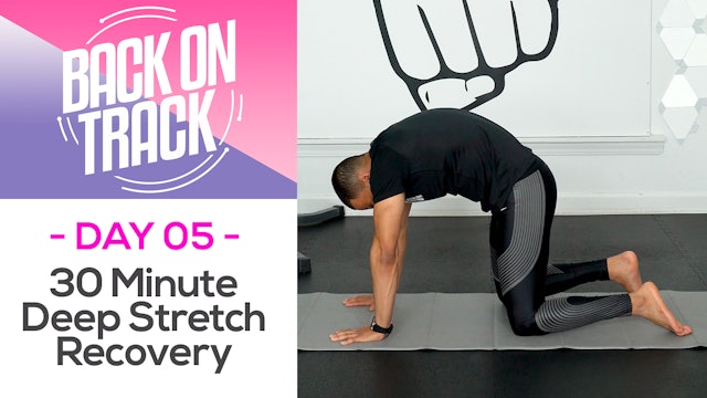 30 Minute HEAL  Stretch for Recovery - Back on Track #05