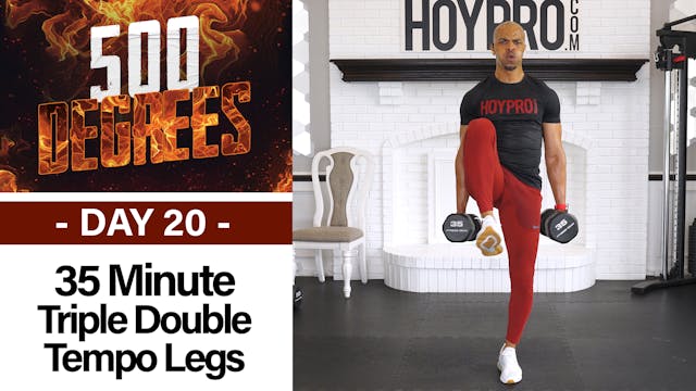 35 Minute Triple-Double Tempo Legs Wo...
