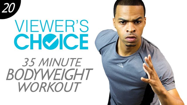 35 Minute No Equipment Full Body HIIT...