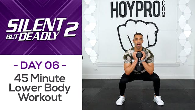 45 Minute Low Impact Lower Body Worko...