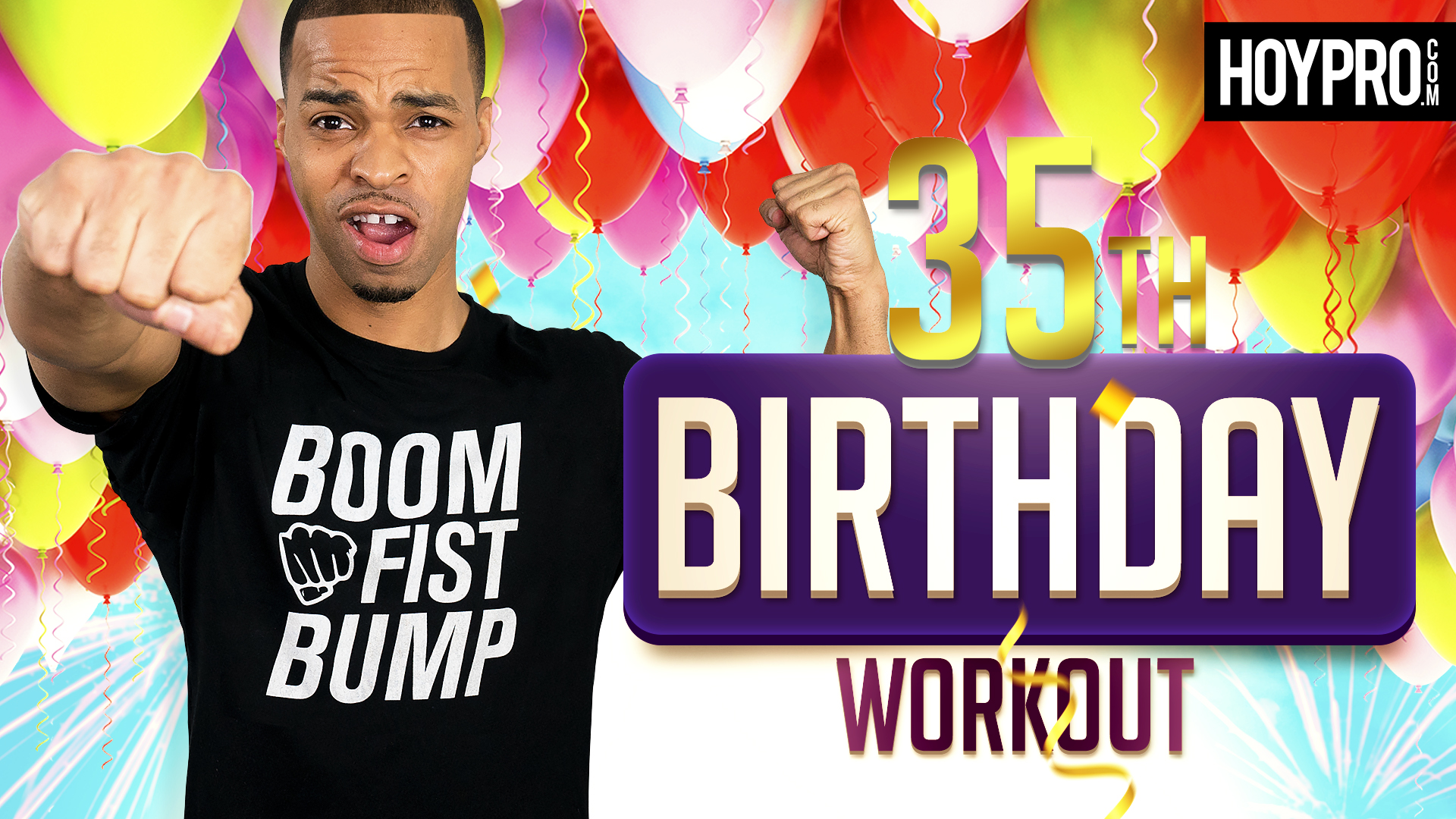 35 Minute 35th Birthday Party Themed Workout