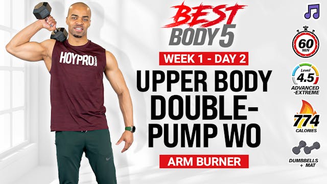 60 Minute Upper Body Double-Pump - BB...