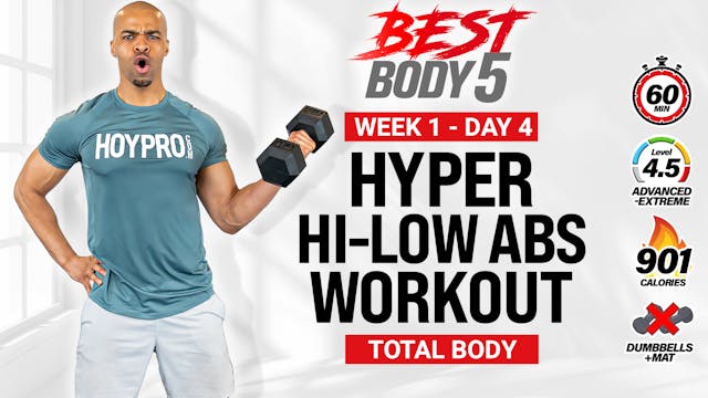 60 Minute Hyper Hi-Low Abs Workout - ...