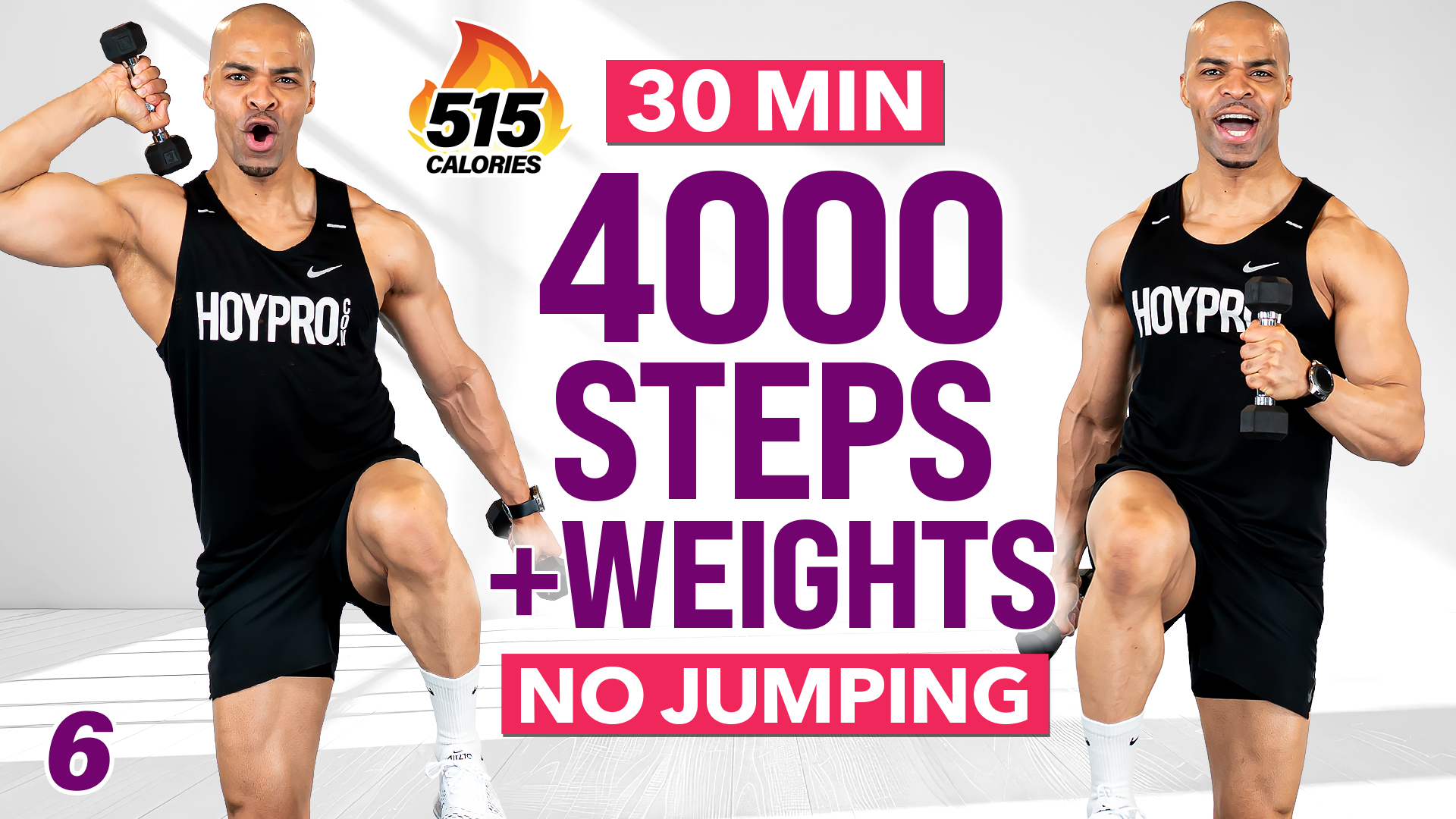 30 Minute Walking Workout with Weights (4000 Steps) - WALK #06