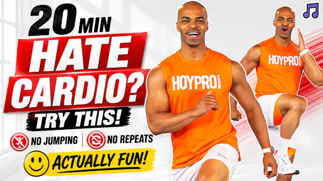 20 Minute Low Impact Cardio for People That Hate Cardio