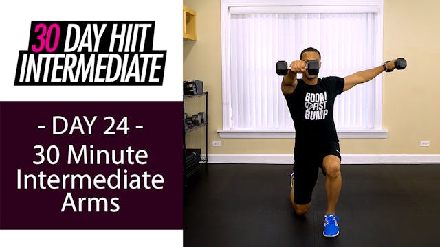 30 Minute Intermediate Arms Workout -...