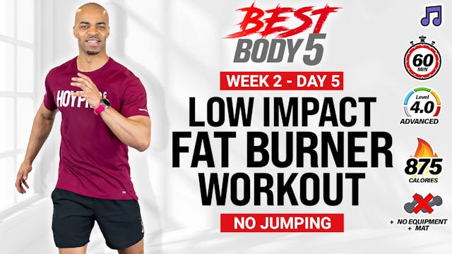 60 Minute Intense Low Impact Fat Burn...